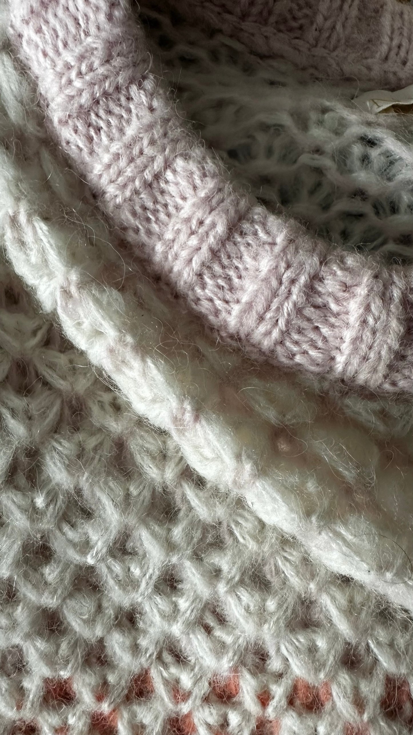 Numph @Anthropologie soft pink alpaca blend spring jumper small S UK 8-10 excellent used condition