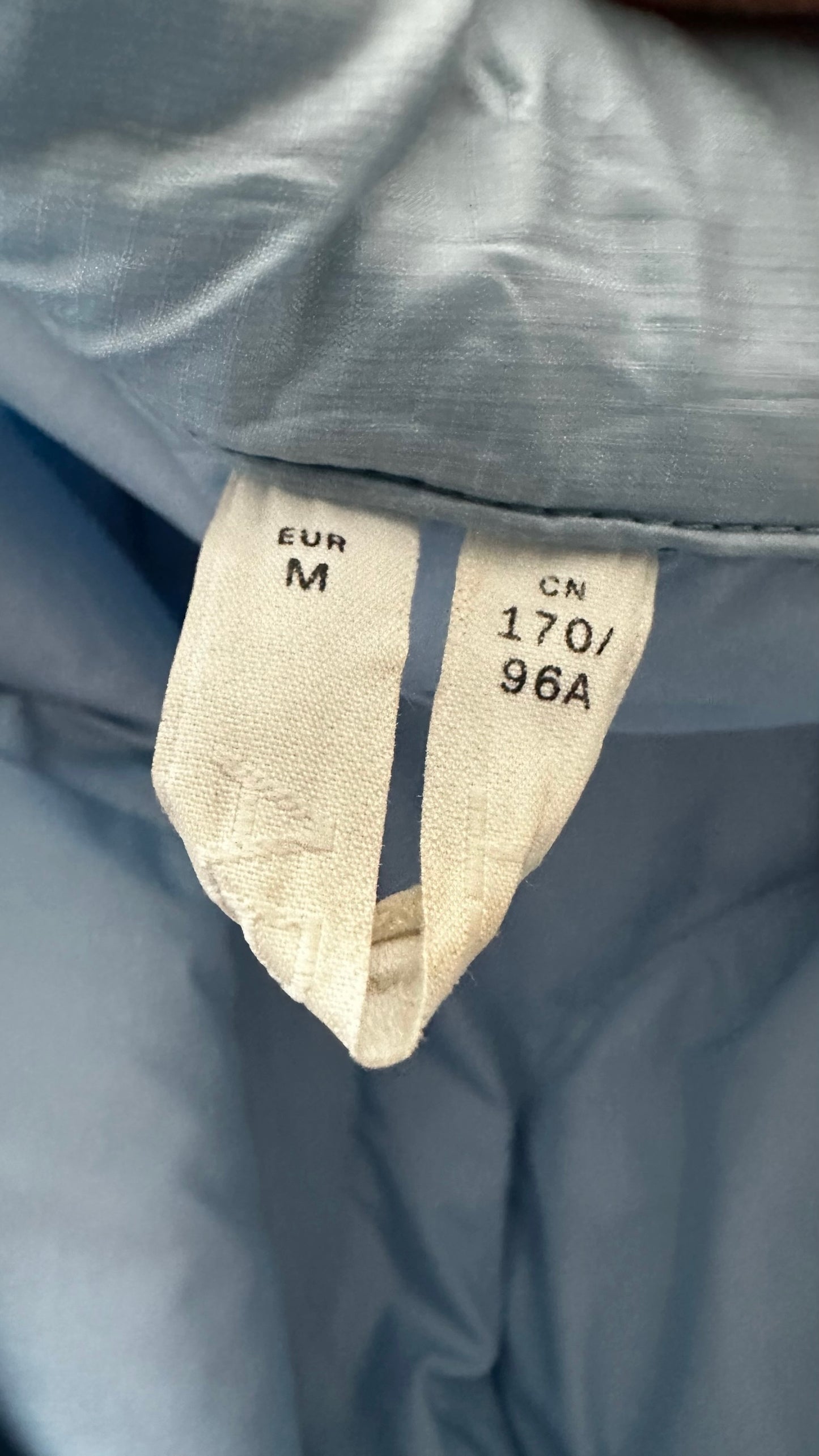 Arket light blue quilted oversized shacket jacket coat extra large XL UK 14 excellent used condition