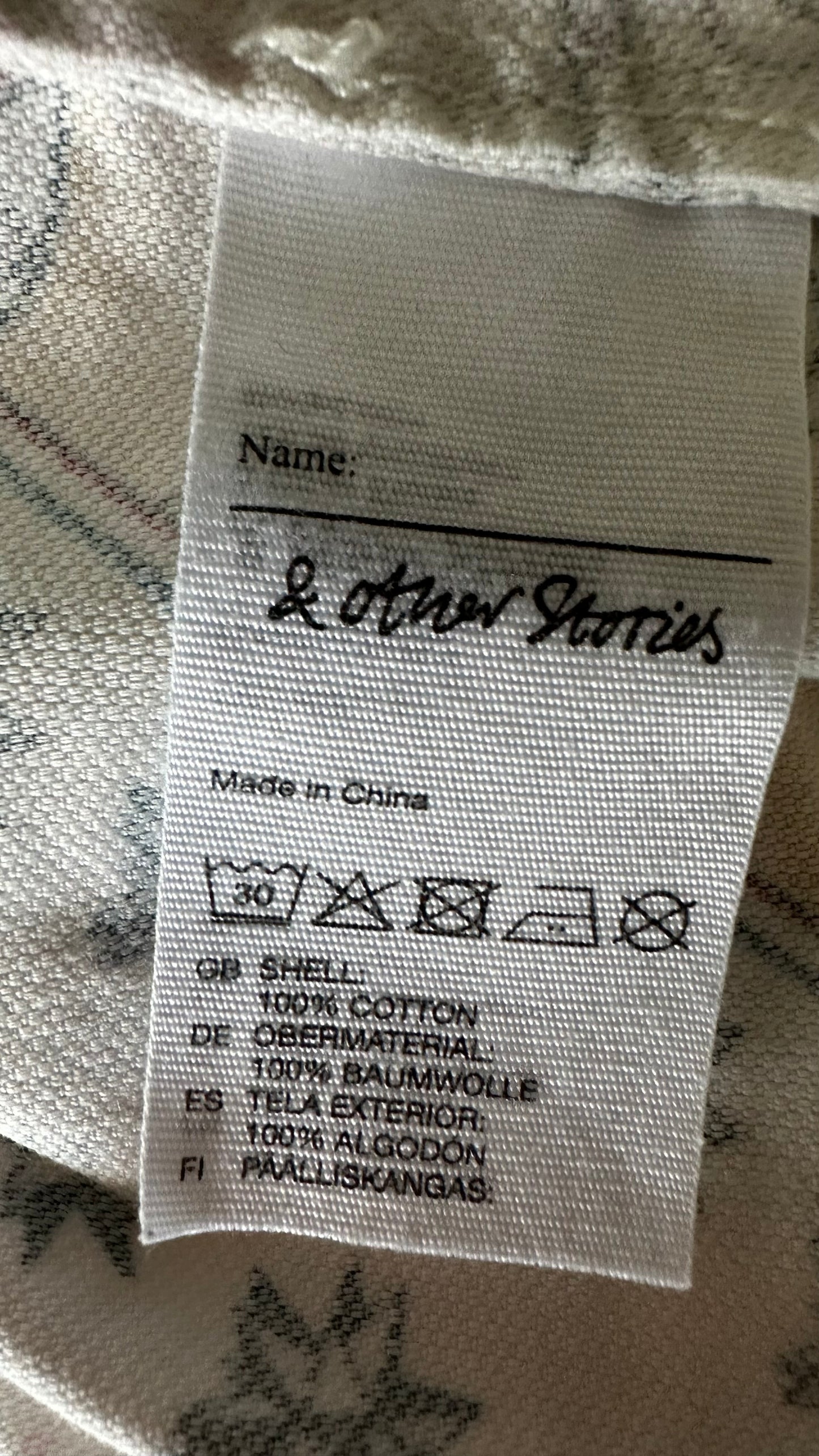 & other stories cards tarot cuff hand of Fatima mystic shirt top small UK 8-10 vgc