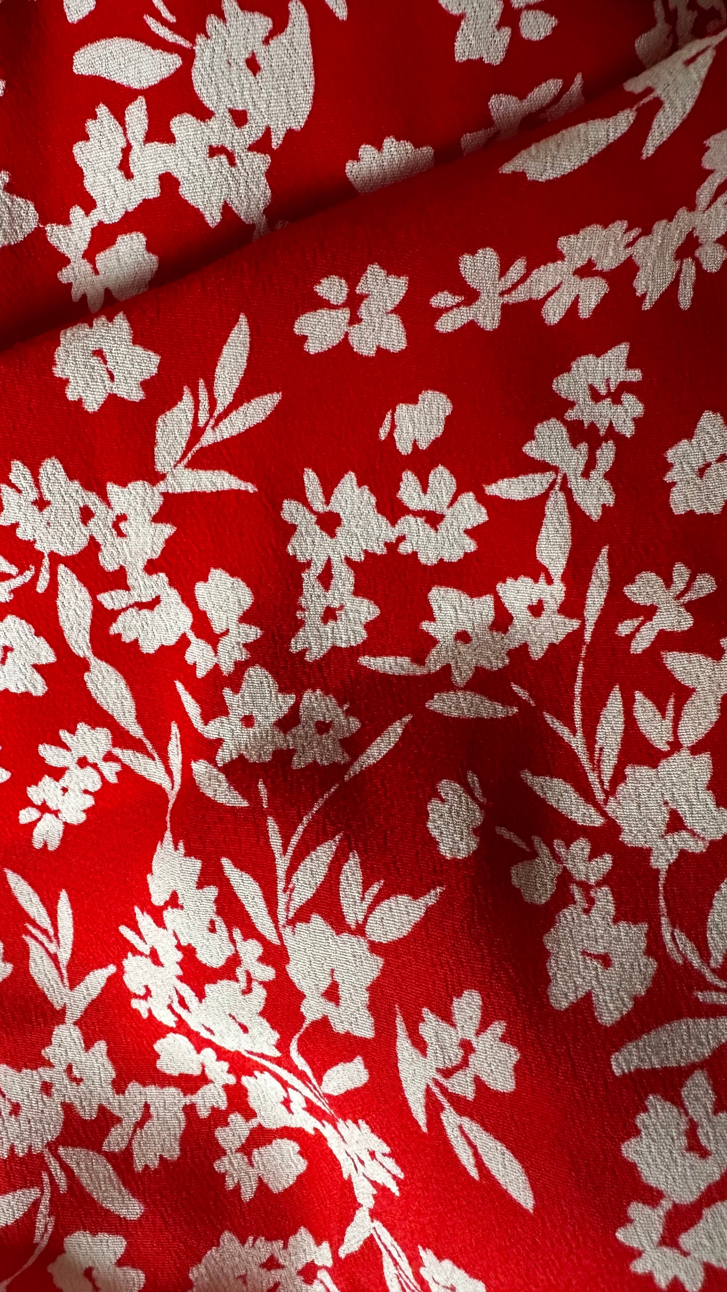 & other stories red white side split midi event dress extra small medium UK 6 8 12-14 vgc