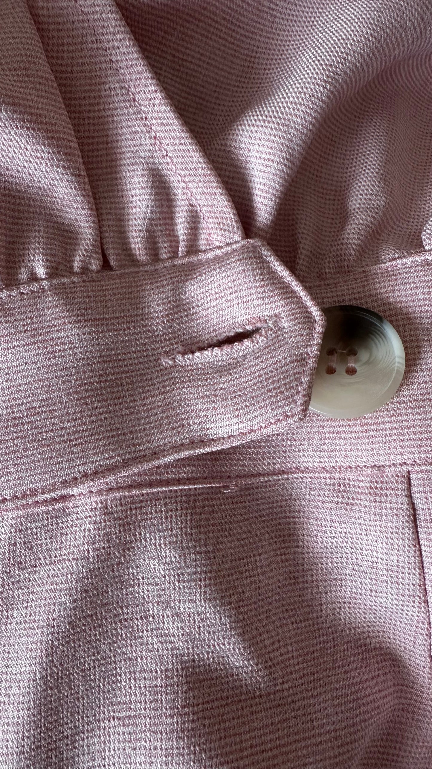 YAS rose soft pink jumpsuit boiler suit medium UK 10-12 vgc holiday