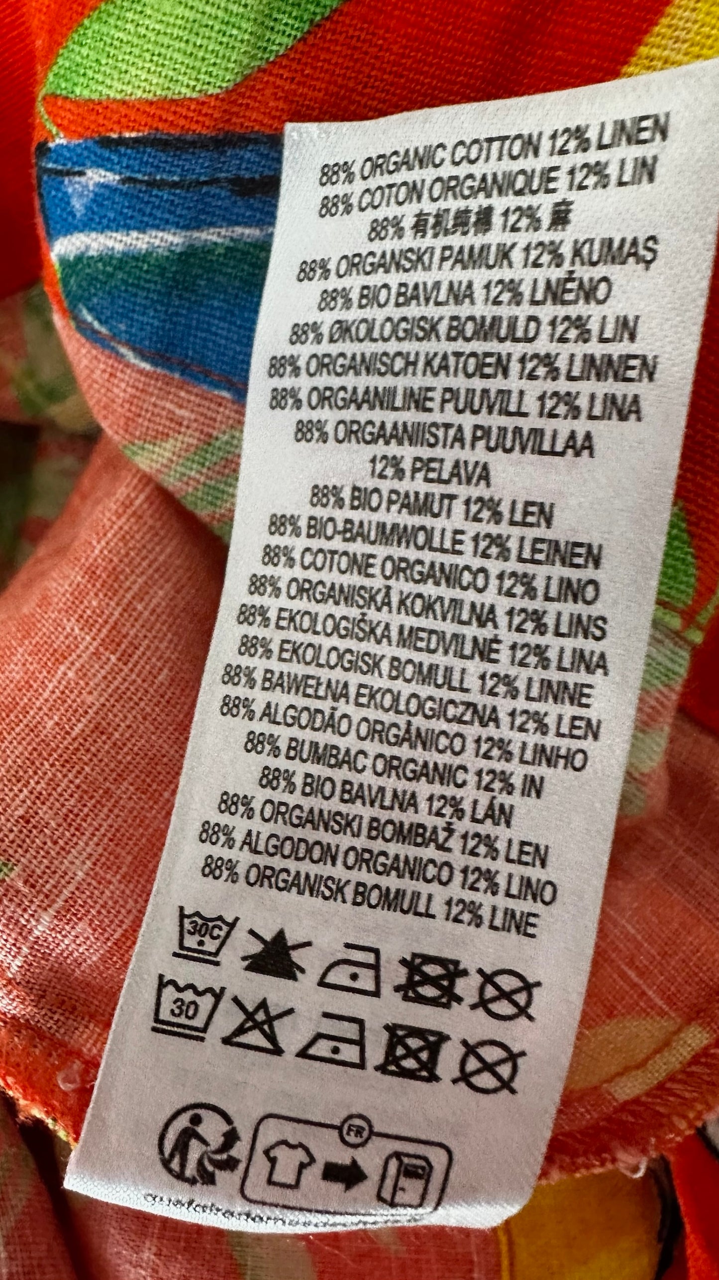 Damson madder red toucan holiday print shift dress petite Small UK 10 excellent used condition