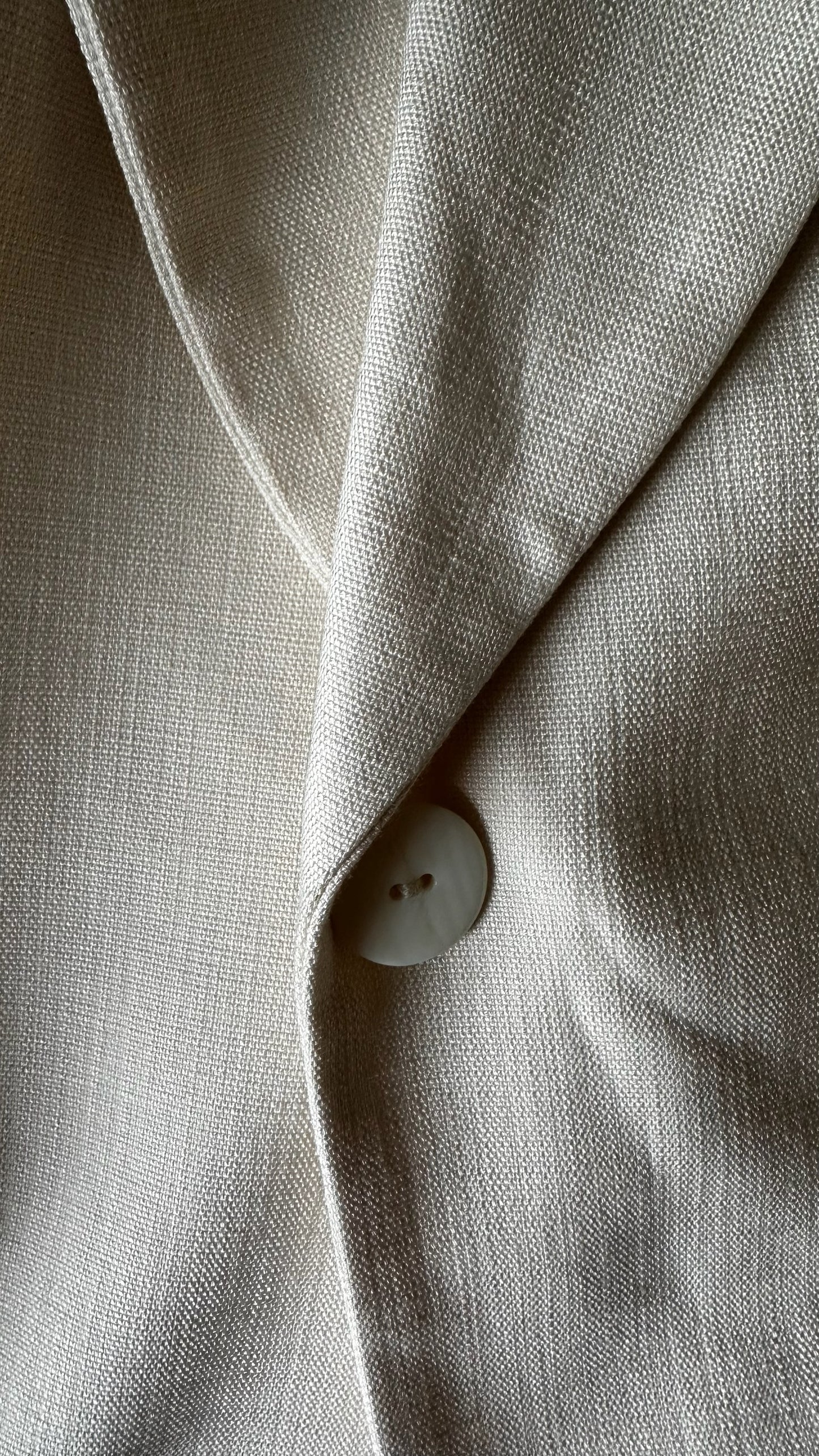 Claudie Pierlot cream waistcoat vest UK 10-12 vgc