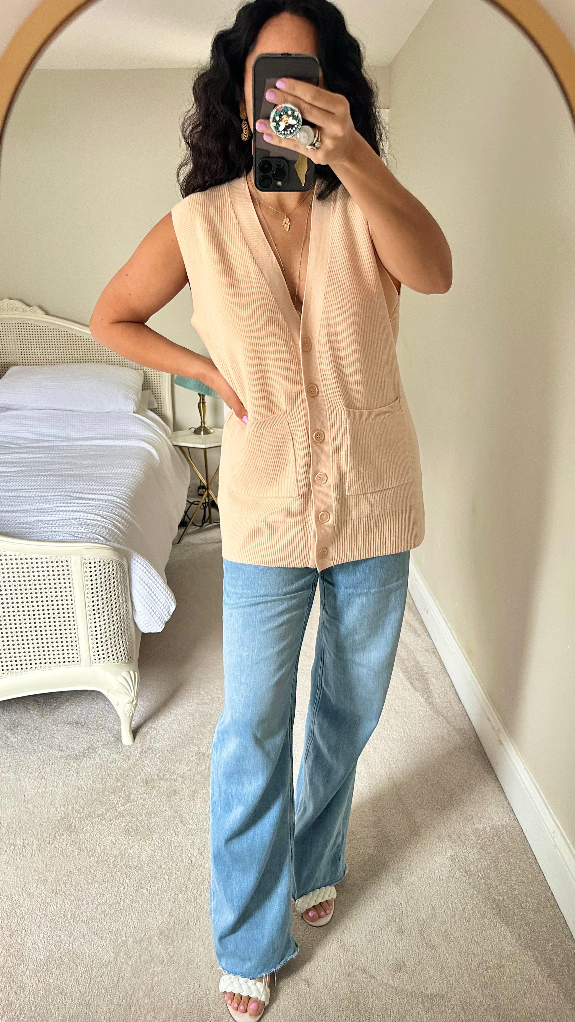 Knitted Waistcoat Zara Zara Sweaters Zara Woman Nwt Light Blue