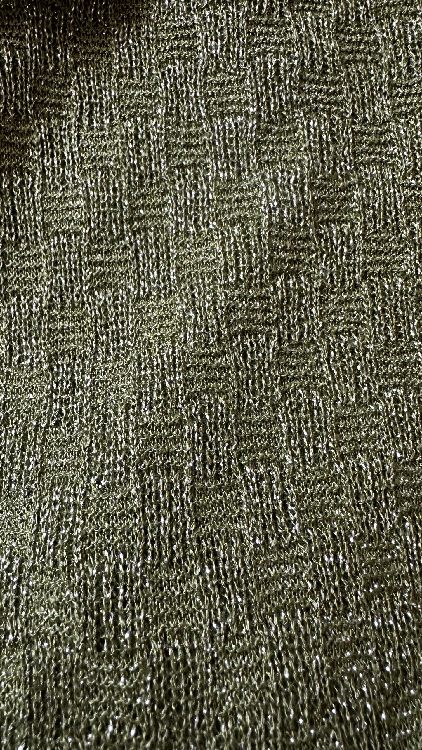 Ro & Zo khaki green shimmer maxi long tall sheer event beach holiday boho dress large UK 14 vgc