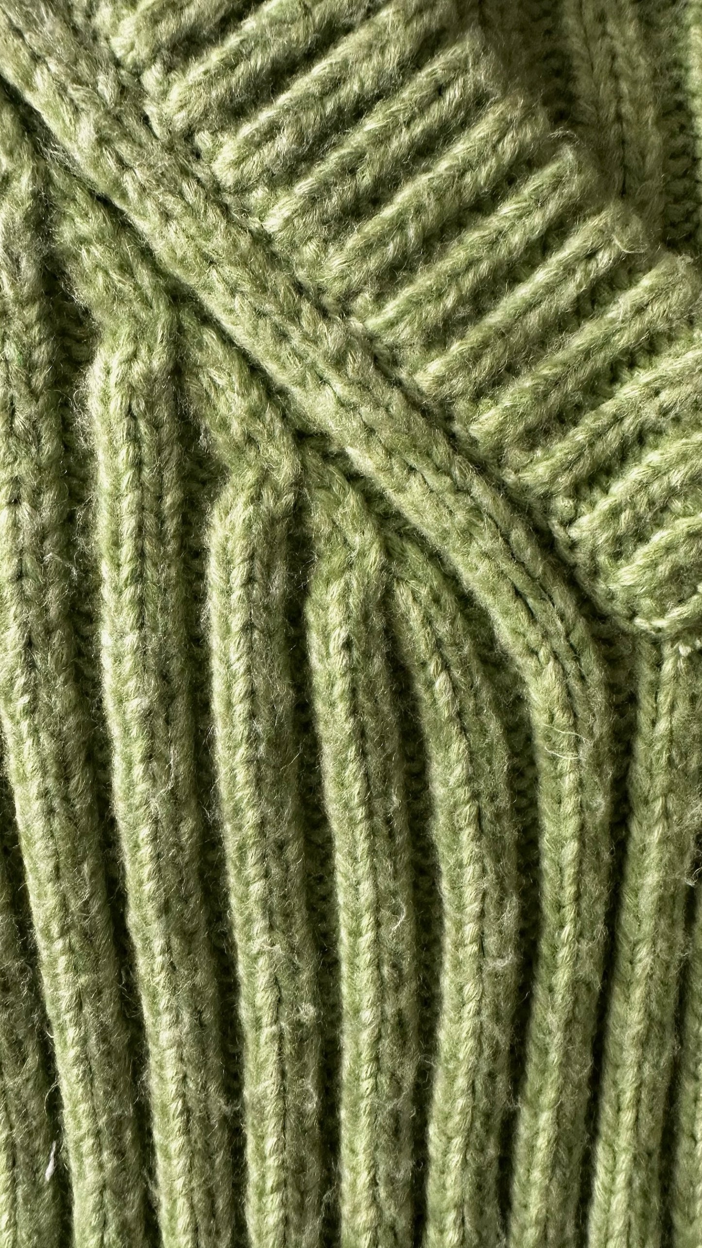 Mint velvet bright lime green large knitted jumper medium M UK 10 excellent used condition