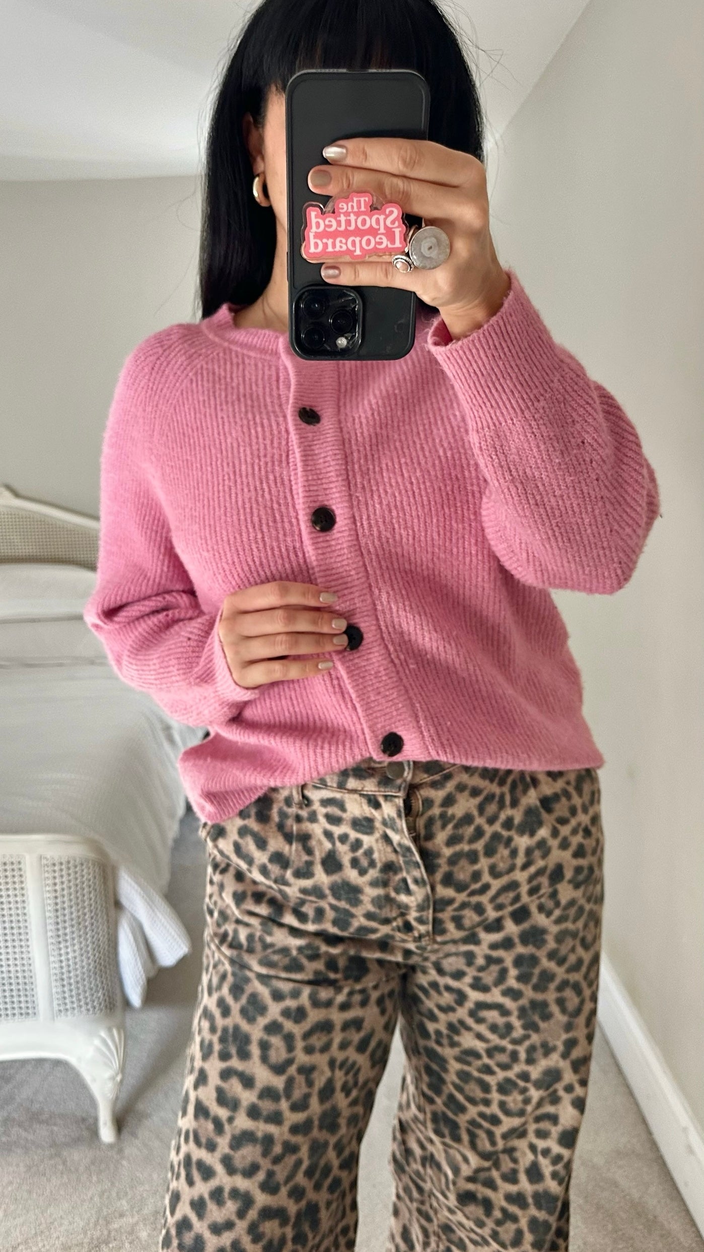 Selected femme @ anthropologie wool blend knitted cardigan medium UK 12-14 vgc