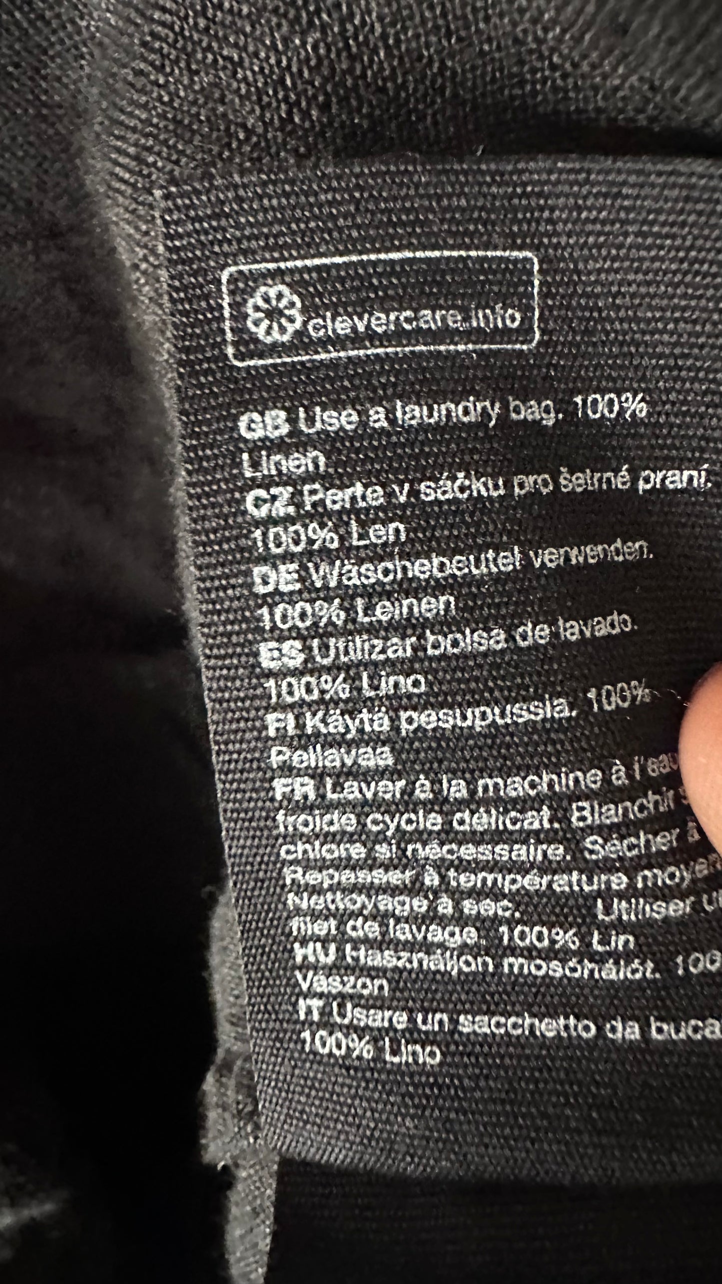 & other stories black linen side split midi holiday event dress medium UK 12-14 vgc