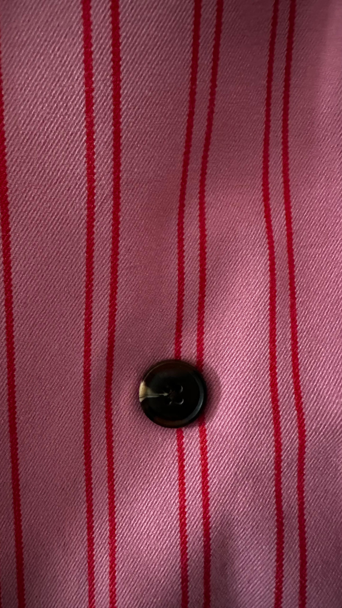 MSCH Copenhagen rose pink stripe oversized blazer jacket small UK 8-10 vgc