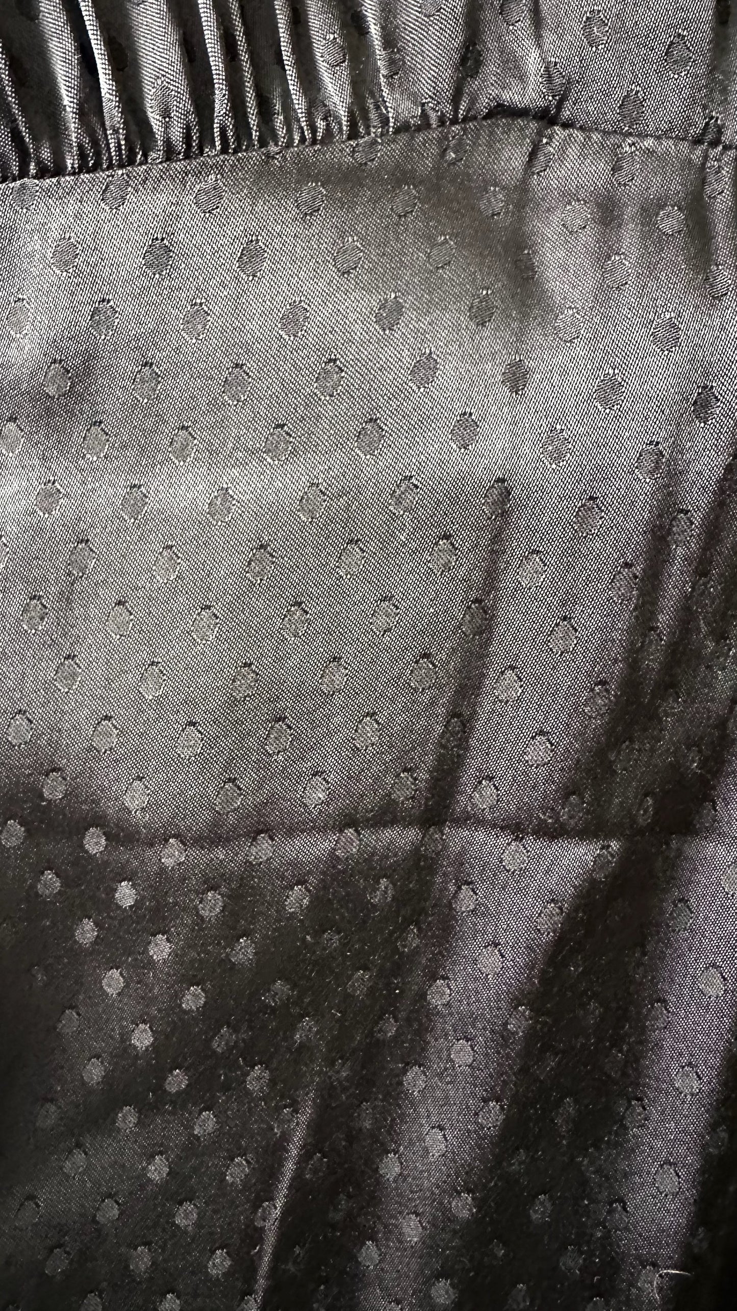 & other stories black polka dot event midi dress medium UK 10 vgc