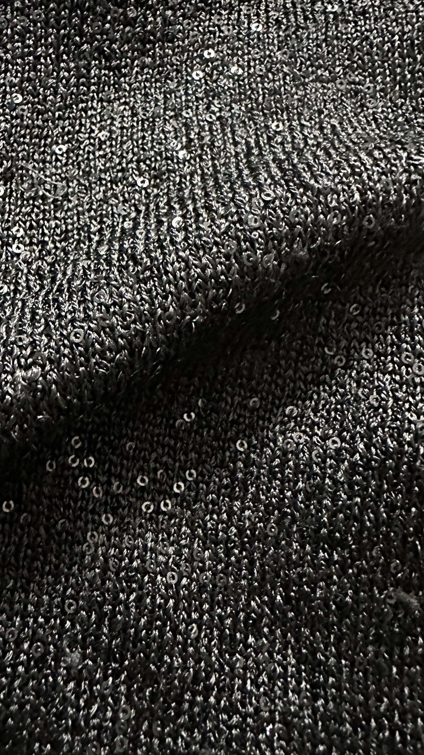 Selected femme @ Anthropologie black shimmer double split party event maxi dress medium M UK 10-12 BNWT