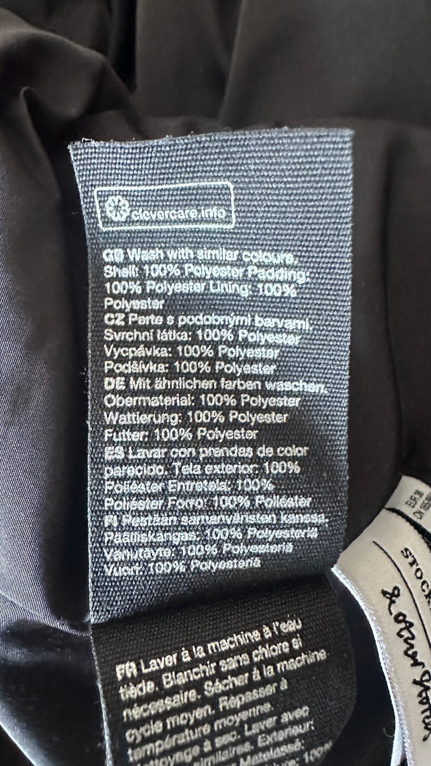 & other stories black square quilted long line sleeping bag coat small UK 8-10 vgc w25