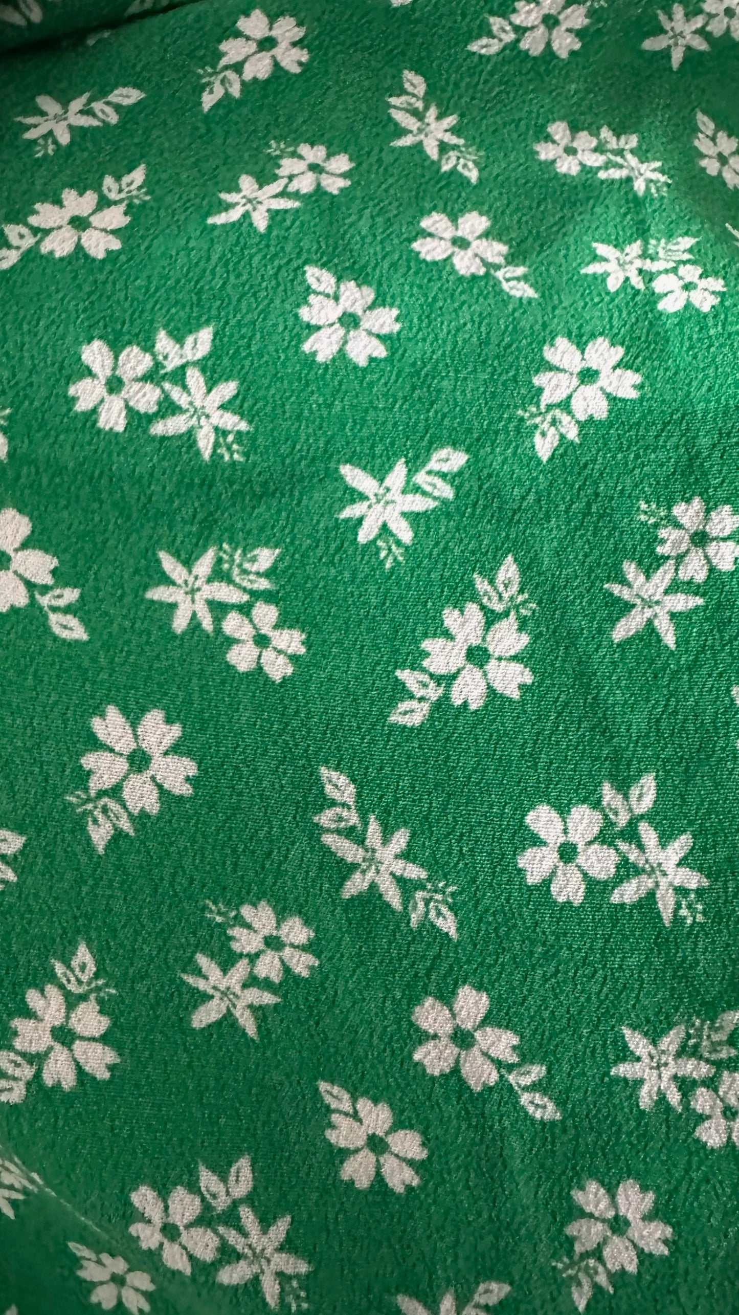 & Other stories bright green floral wrap top medium M UK 10-12 excellent condition