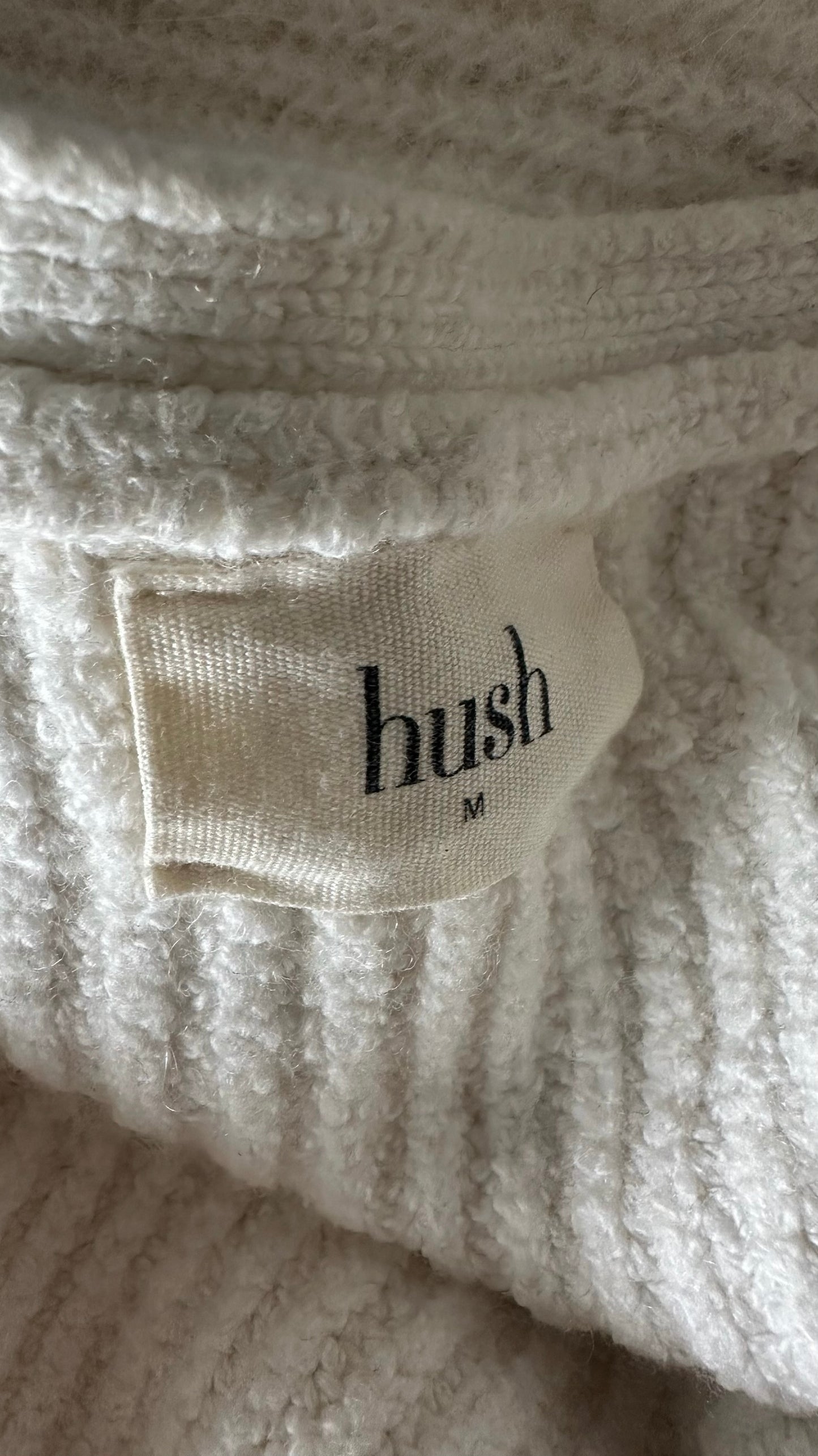 Hush cream knit wrap cardigan jumper XL extra large UK 14 excellent used condition W25