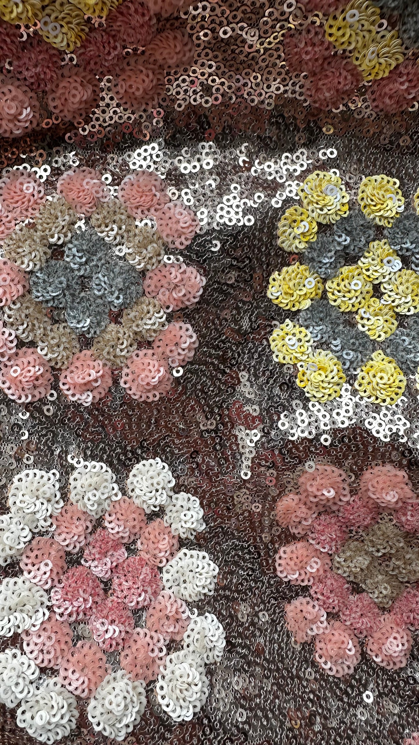 & other stories gold pink sequin event mini dress medium UK 12 new bnwot