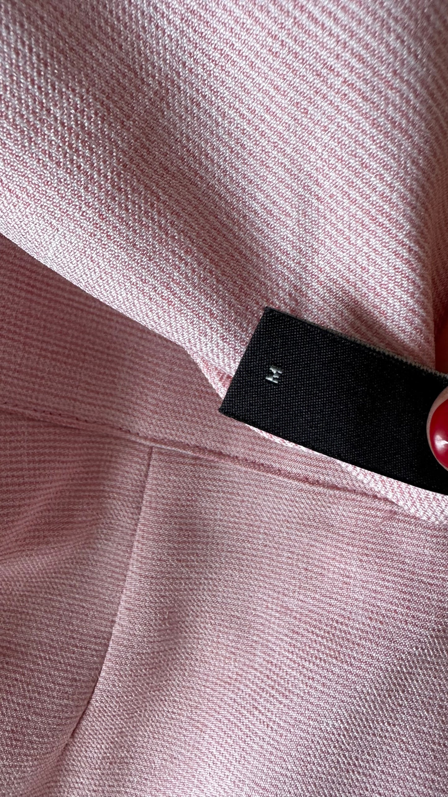 YAS rose soft pink jumpsuit boiler suit medium UK 10-12 vgc holiday