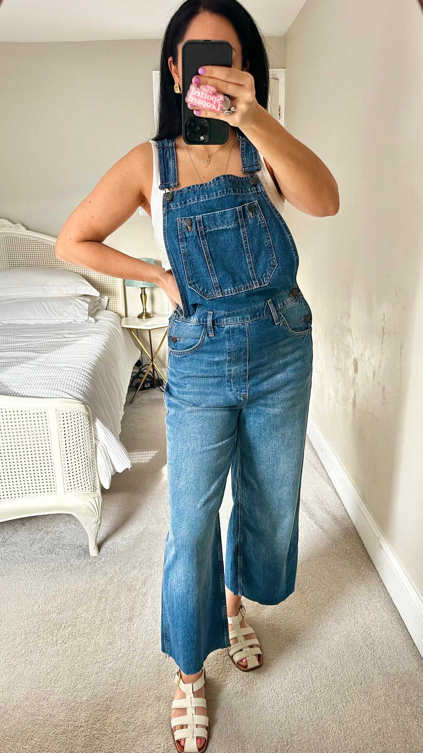 Topshop navy blue denim jeans dungarees playsuit jumpsuit small UK 10 vgc