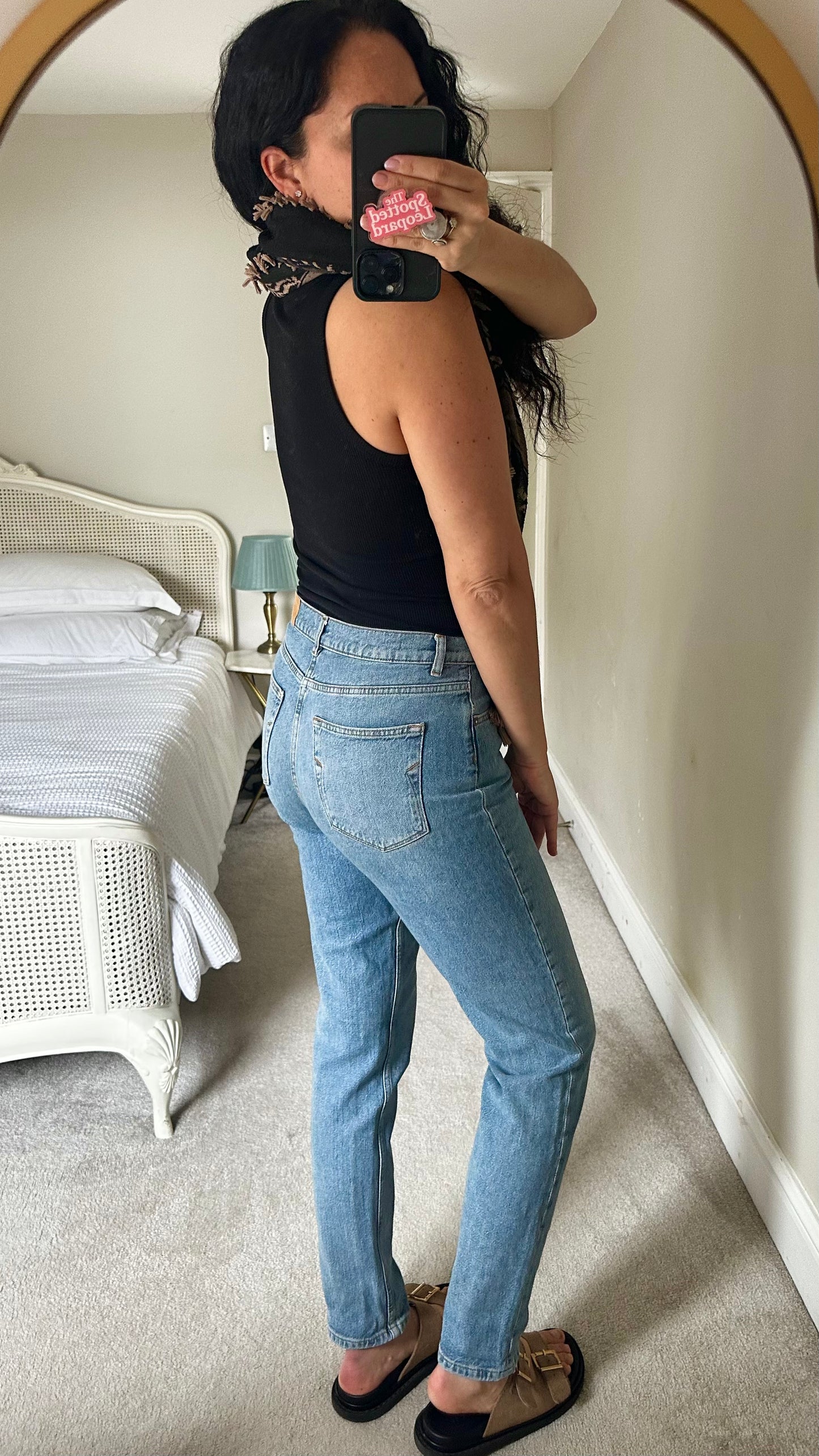 Selected Femme @ Anthropologie light blue slim fit jeans denim UK 10-12 vgc