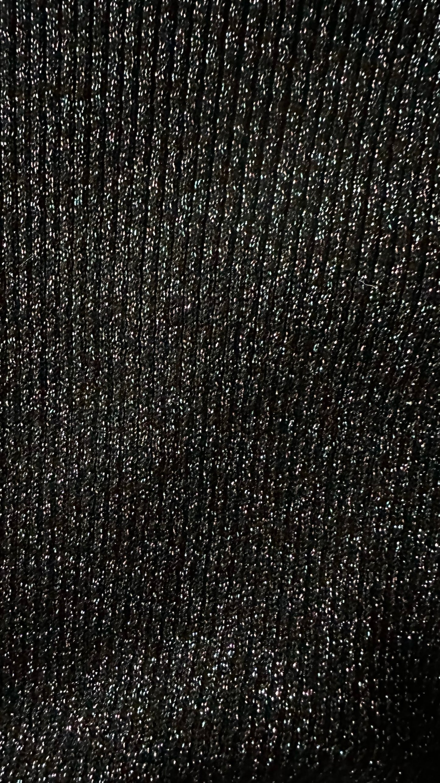 Hush black shimmer side split midi skirt large L UK 12 XMS25