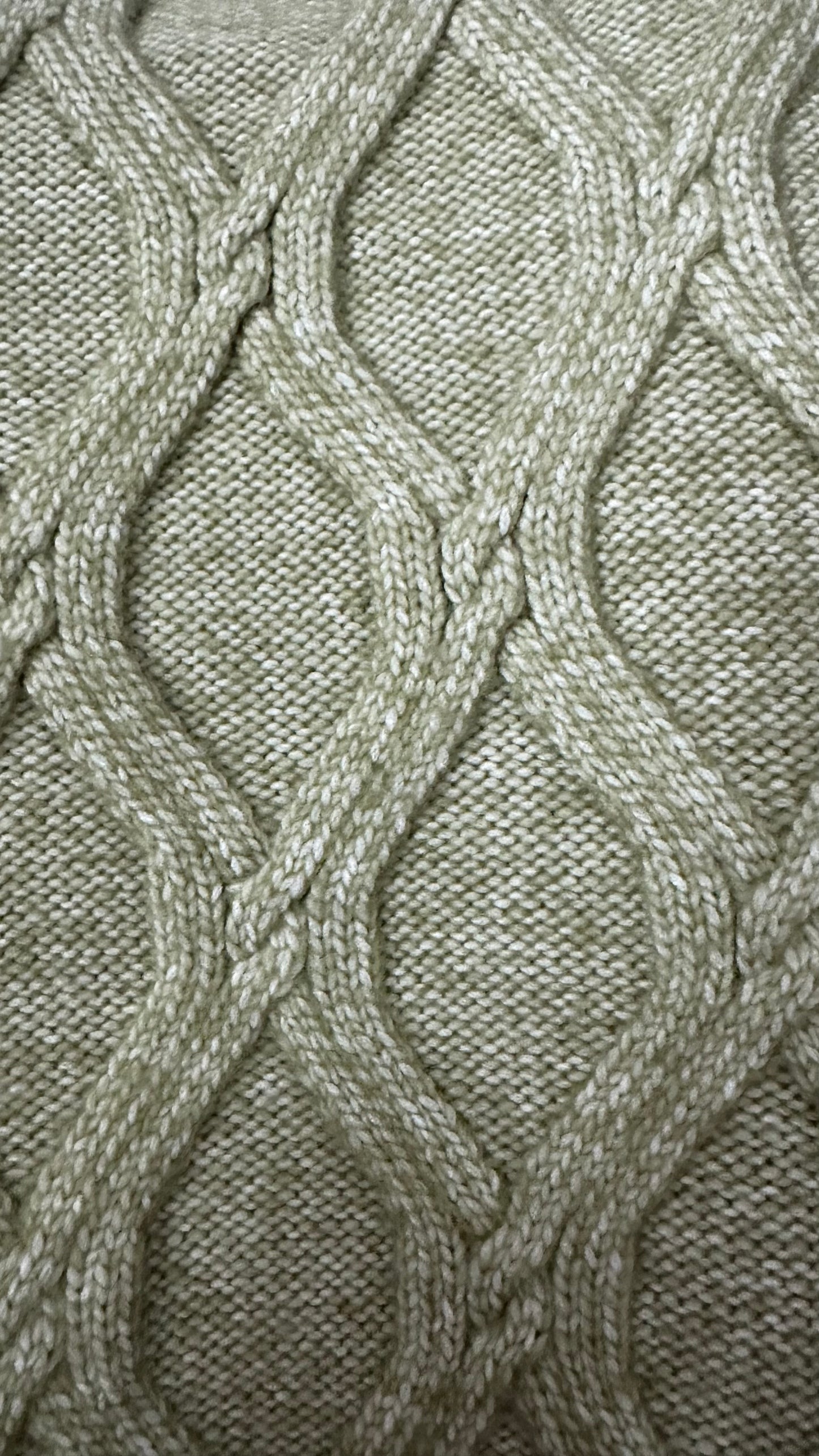 Marks & Spencer M&S sage green knitted vest top tank small UK 10 vgc