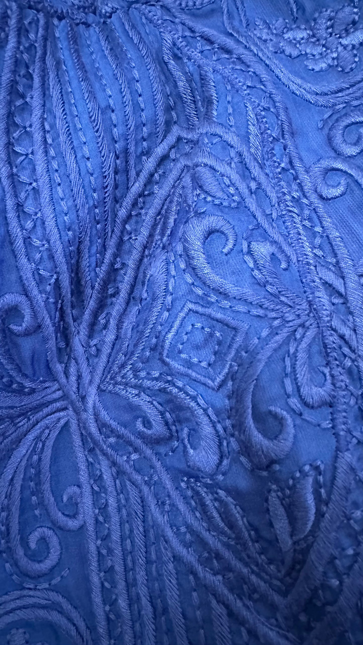 Reiss kingfisher blue midi long wedding guest midi dress small UK 8 vgc