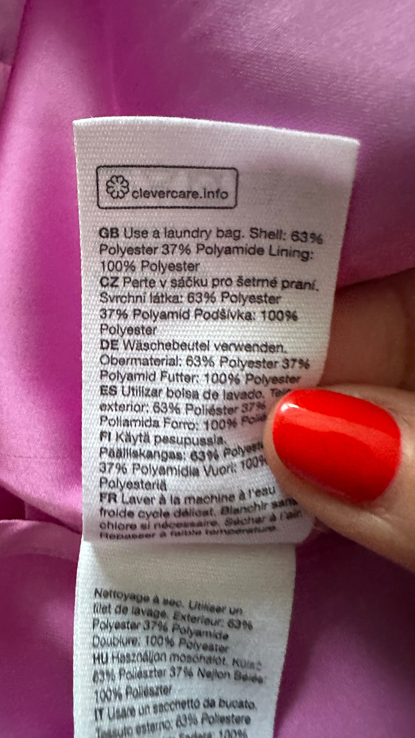 & other stories pink purple embossed mini wrap dress event small UK 8 vgc