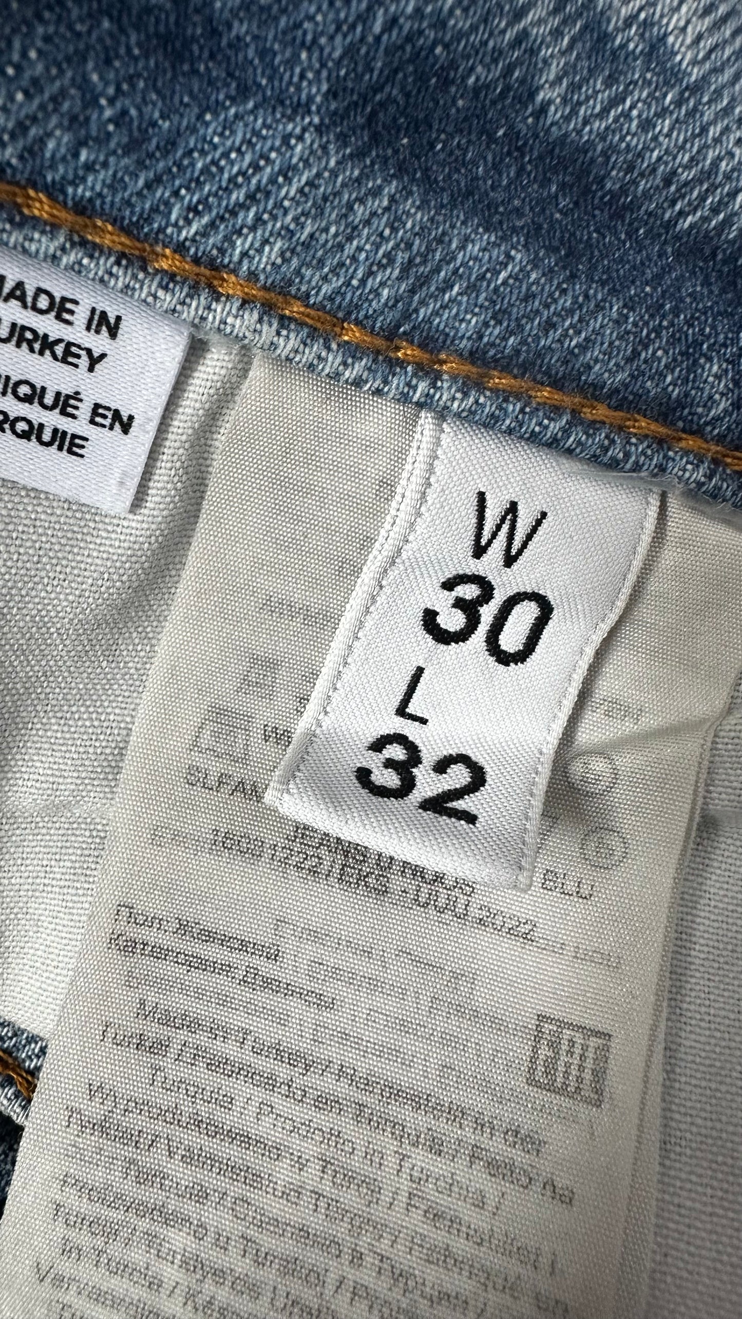 Selected Femme @ Anthropologie light blue slim fit jeans denim UK 10-12 vgc