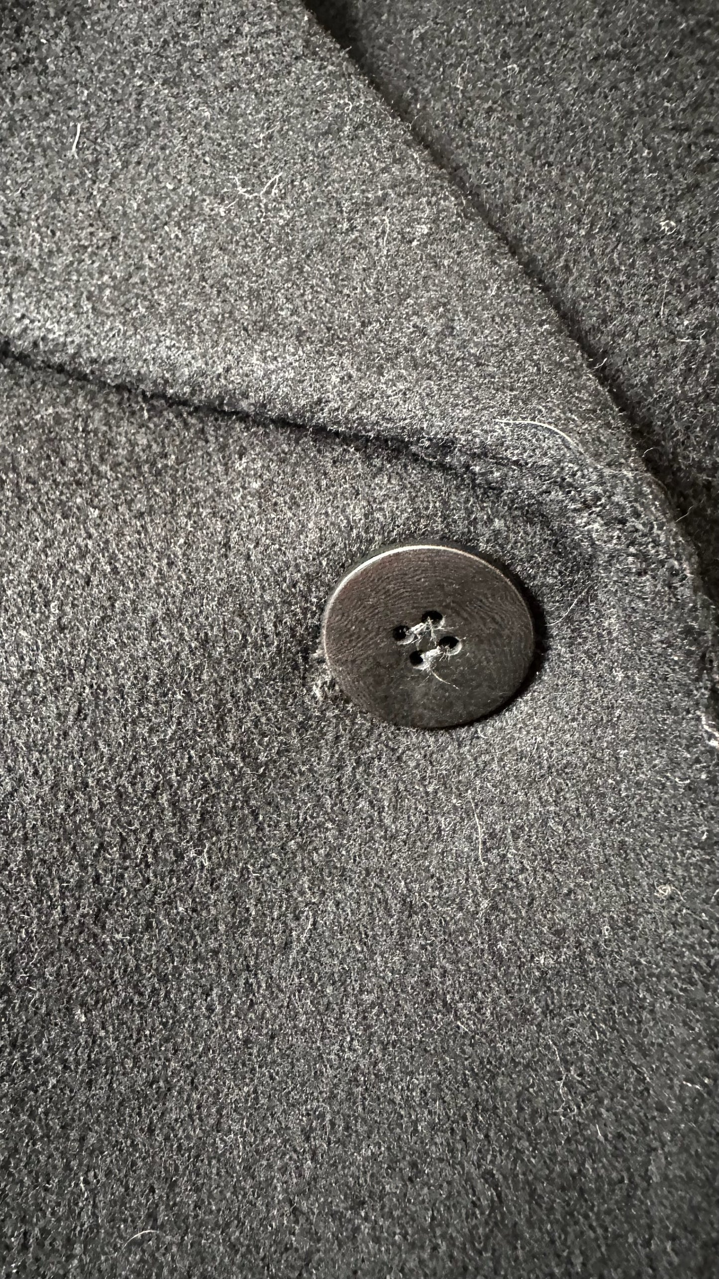 Windsmoor black cashmere blend swing coat extra large UK 14 vgc
