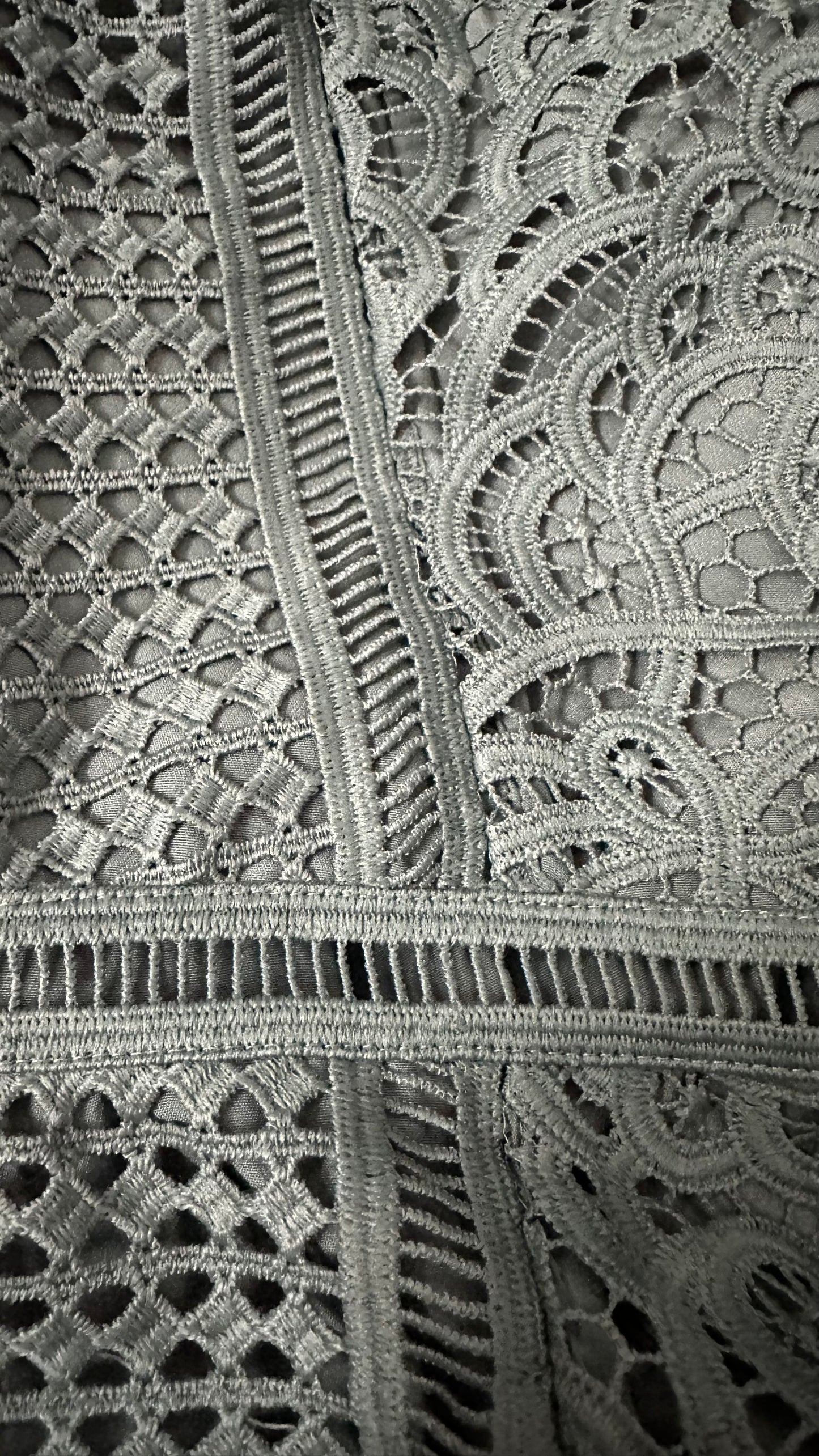 Reiss teal green wedding guest event races lace midi dress small UK 10 vgc