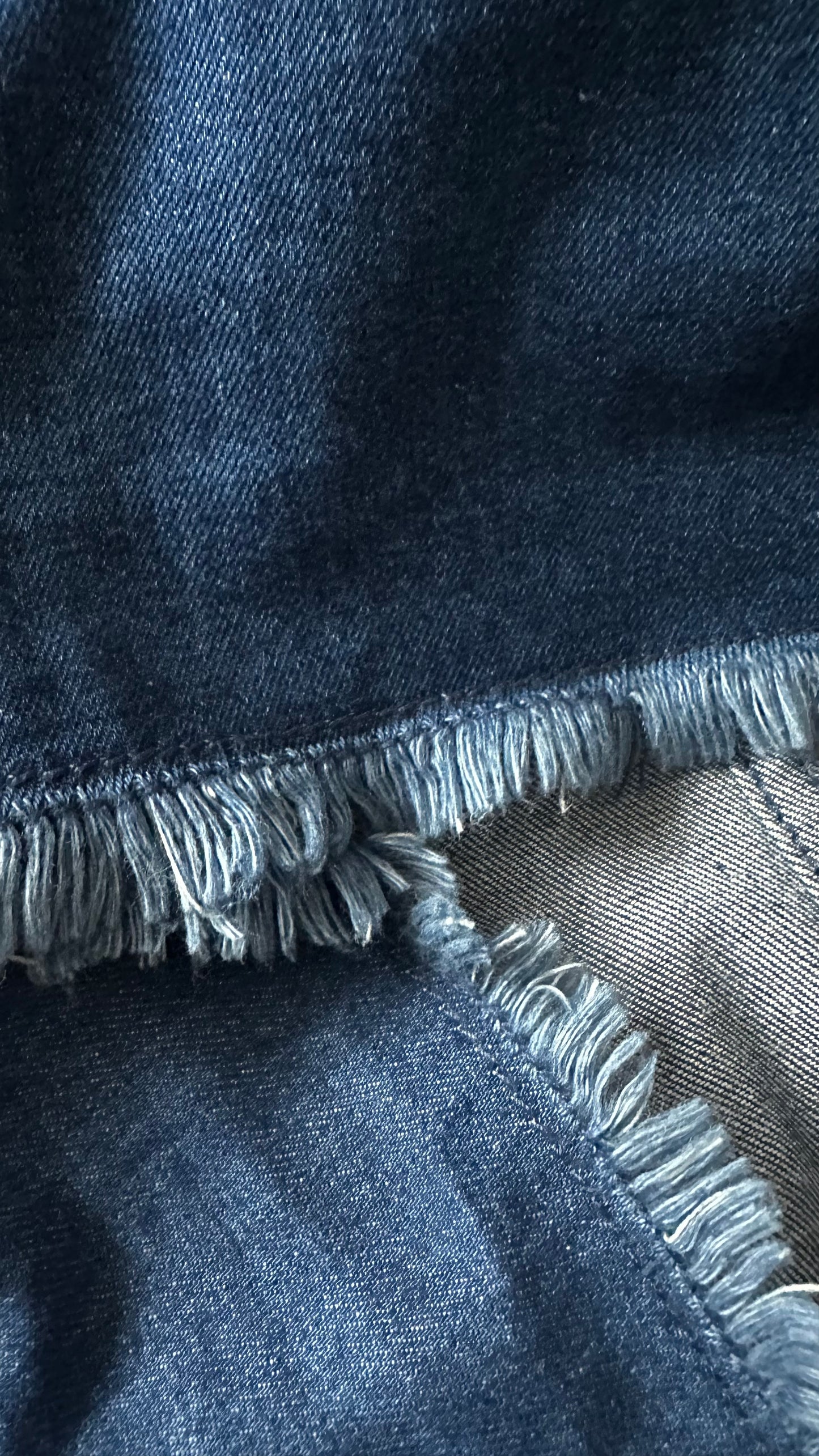 HUSH dark blue denim mini dress small UK 10 vgc casual shift