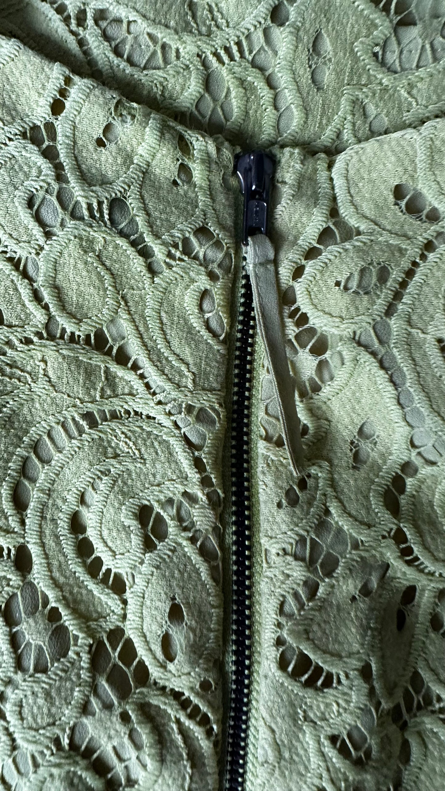 Oasis acid yellow lace mini event dress small UK 10 vgc