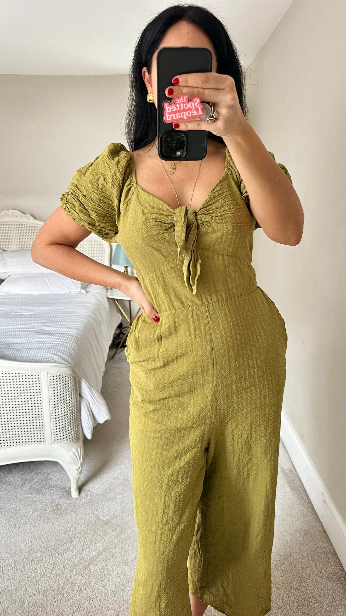 Nobody’s Child acid green jumpsuit playsuit medium UK 14 vgc