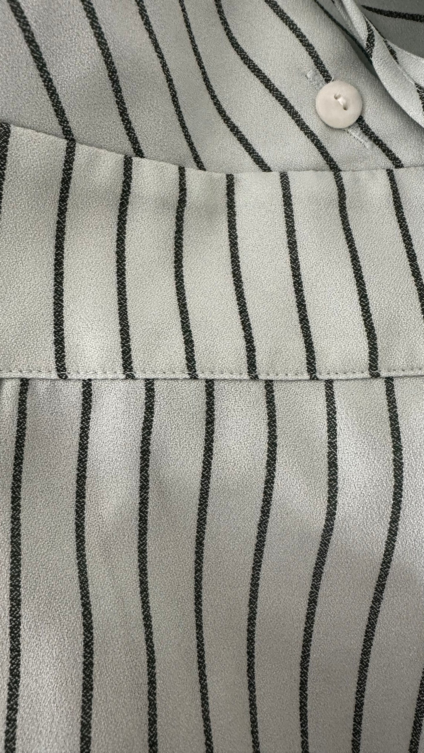 Liquorice mint green pinstripe jumpsuit trousersuit small UK 8 vgc