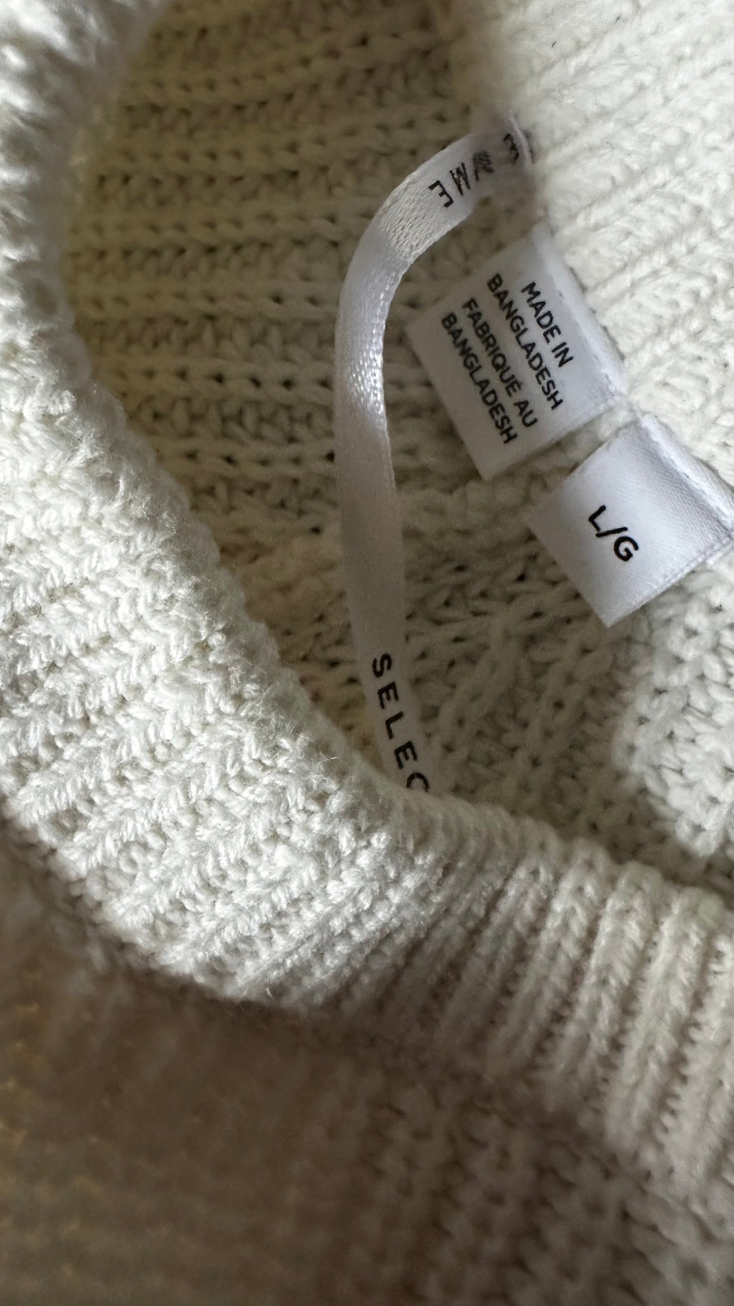 Selected Femme @ Anthropologie red white stripe knitted top jumper medium UK 12 vgc