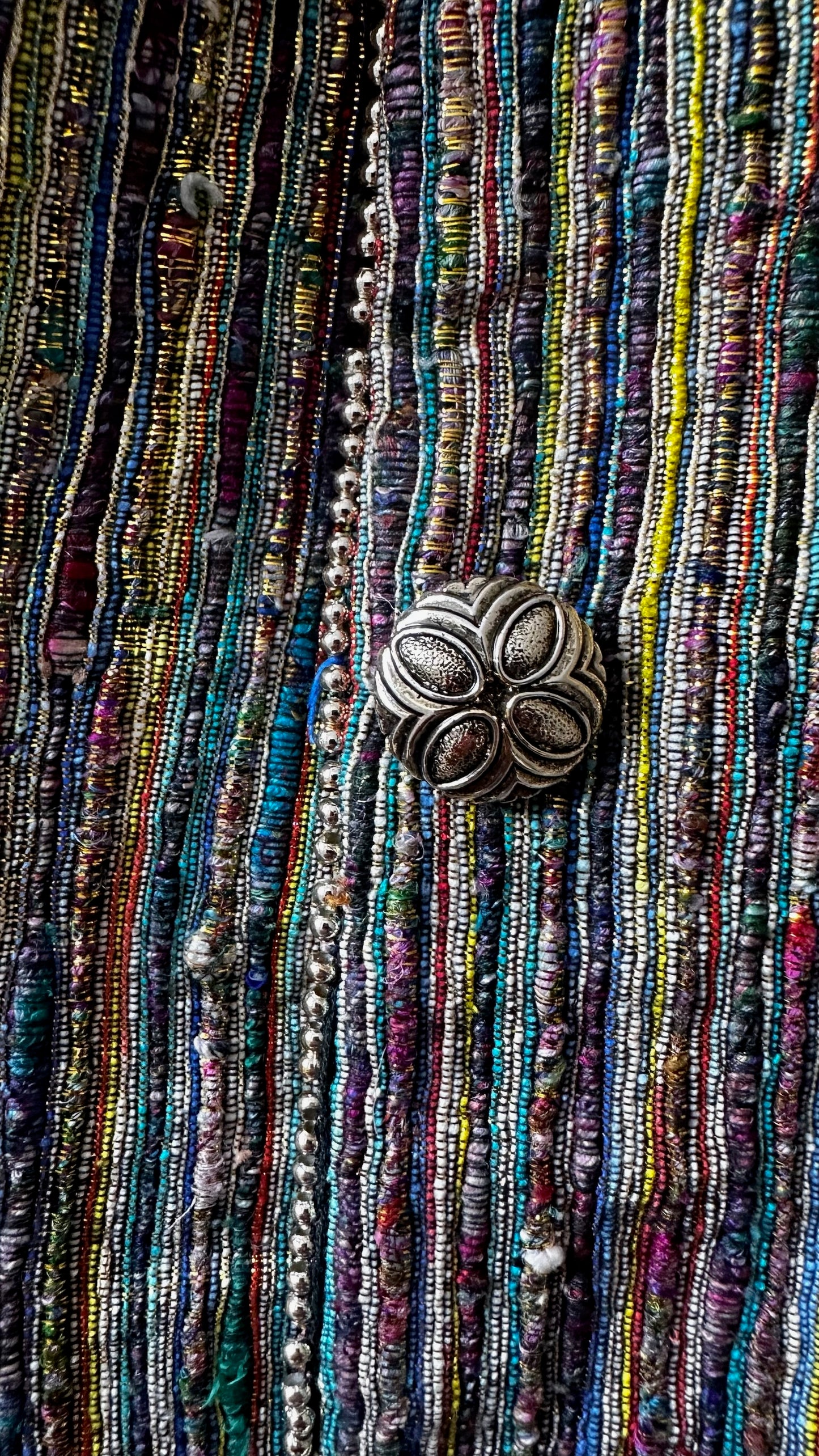 Gina bacconi vintage gold pure silk blazer jacket extra large UK 12-14 vgc XMS25