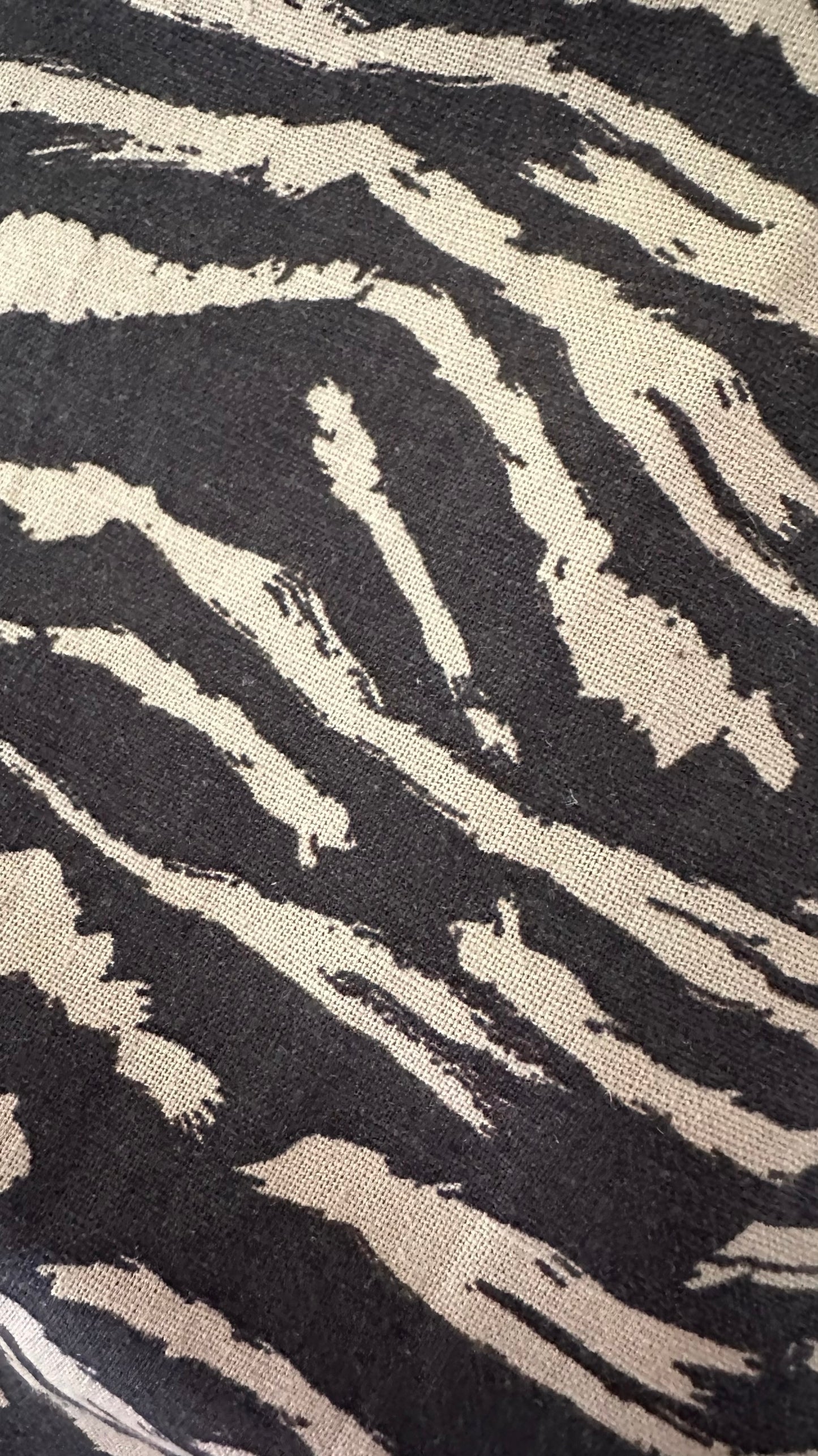 Oliver bonas brown beige tiger print mini linen blend dress Medium M UK 10 excellent used condition