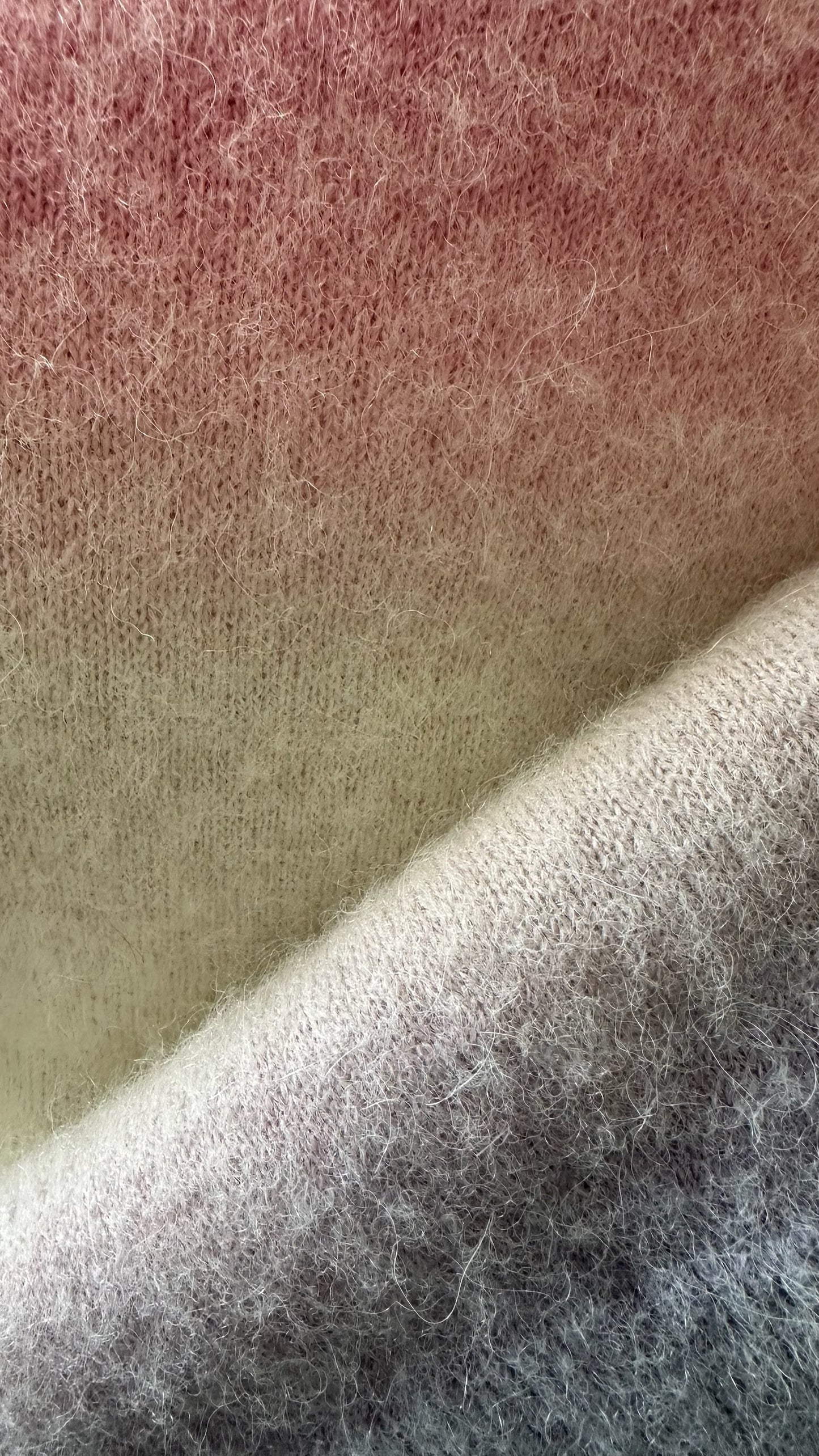 & other stories lilac pink cream alpaca wool jumper medium large UK 10 12 vgc w25